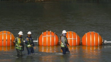 Texas river barrier ends up in Mexico waters, taxpayers pay for the error and relocation